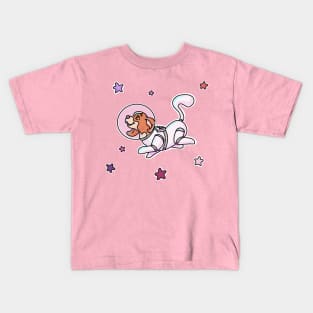 Space pets caviler Roxie Kids T-Shirt